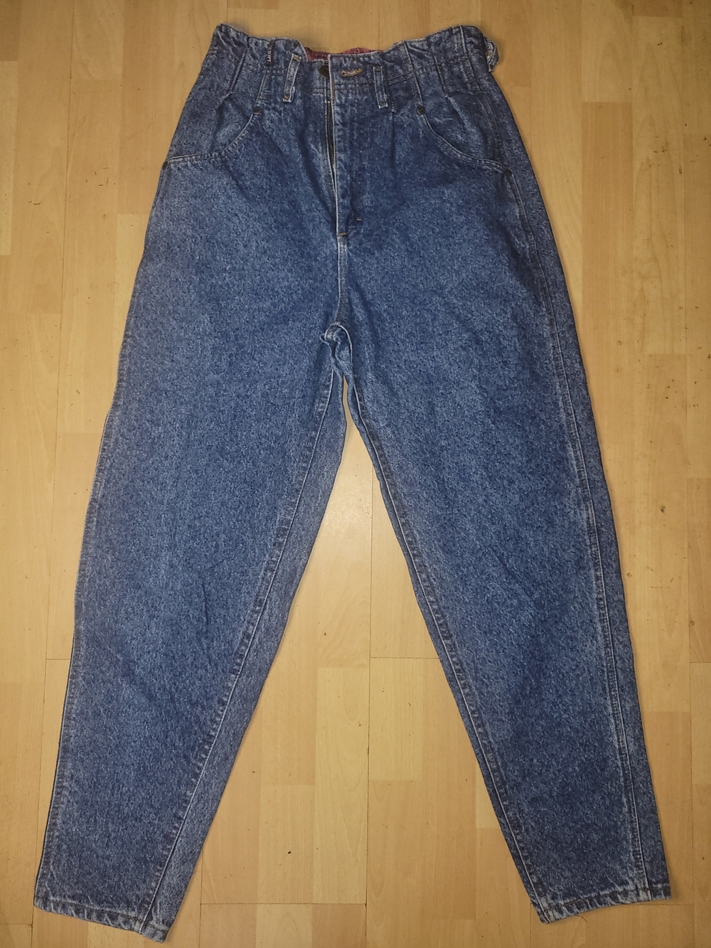 Vintage 90s USA Made Lee High Waist Acid Wash Mom Jeans Women’s 9
